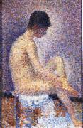 Model Georges Seurat